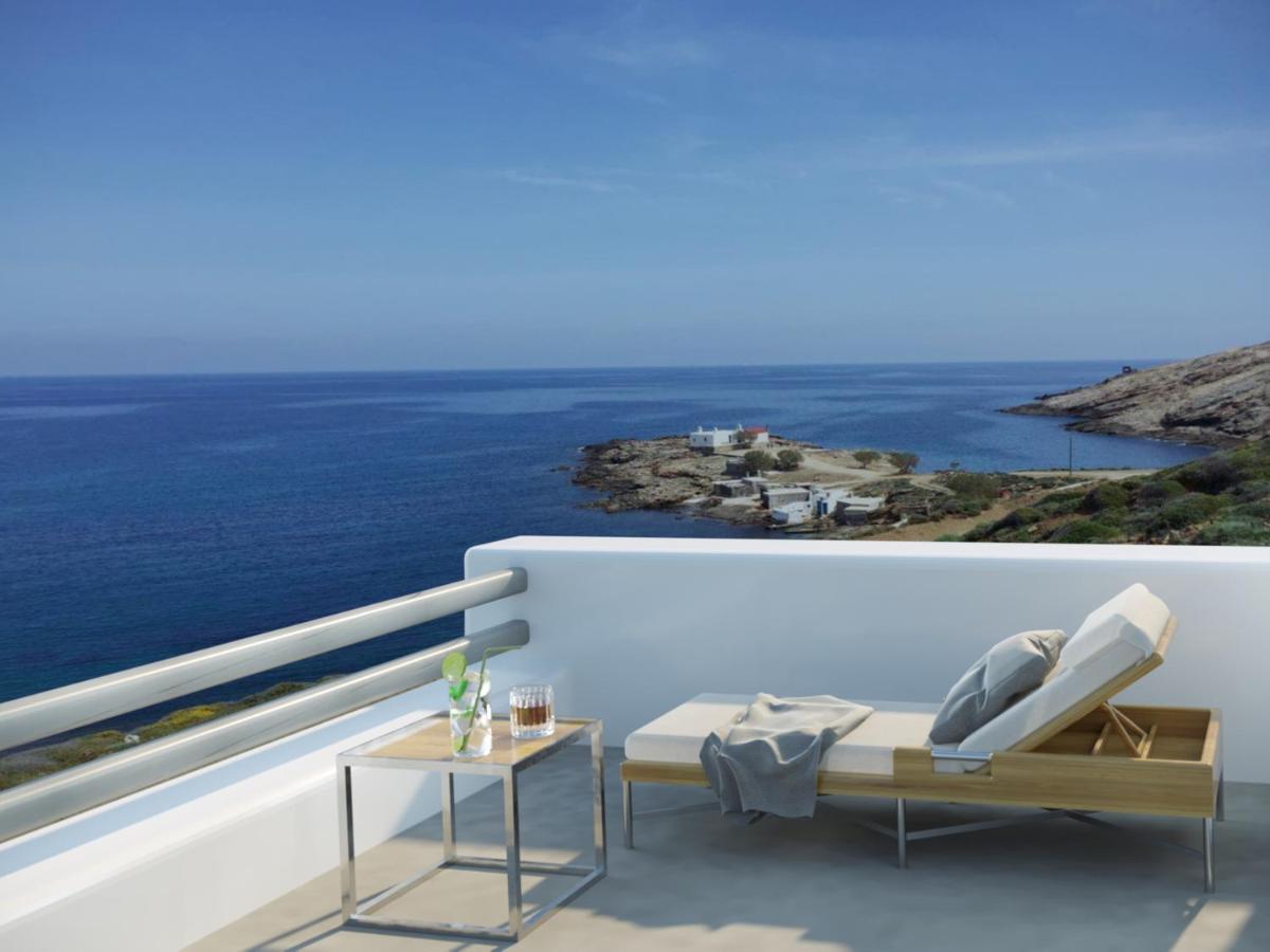 Mykonos Residence Villas & Suites Merchia Beach Exterior foto