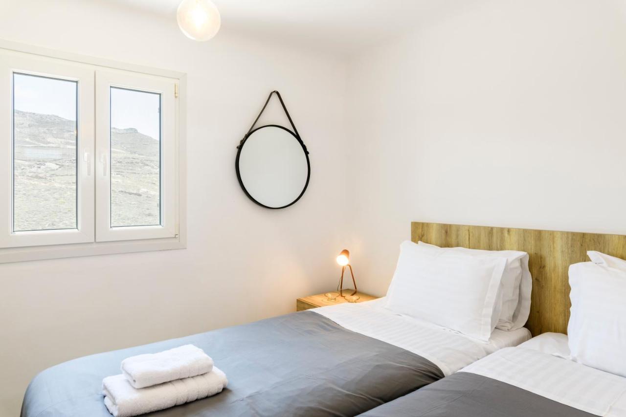 Mykonos Residence Villas & Suites Merchia Beach Exterior foto