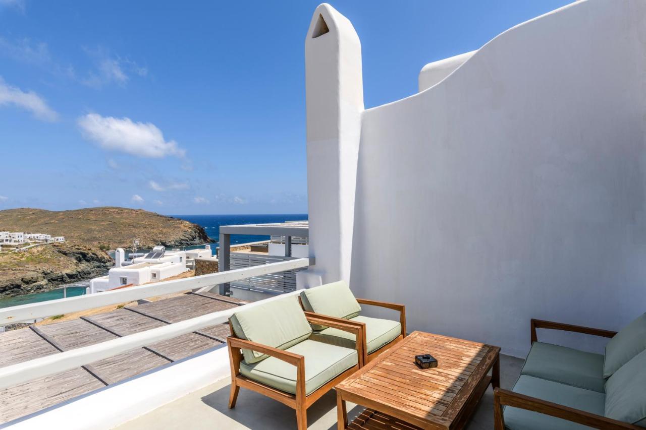Mykonos Residence Villas & Suites Merchia Beach Exterior foto