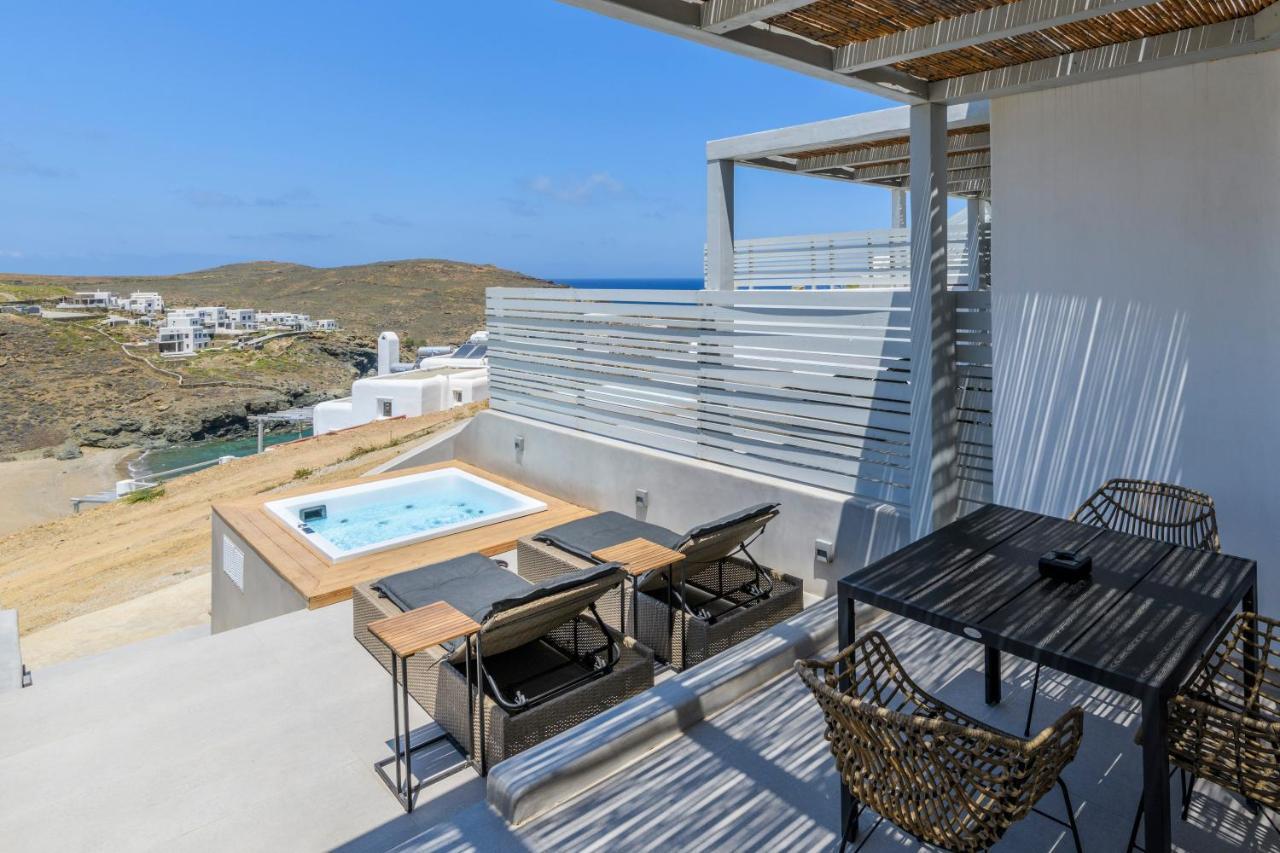 Mykonos Residence Villas & Suites Merchia Beach Exterior foto
