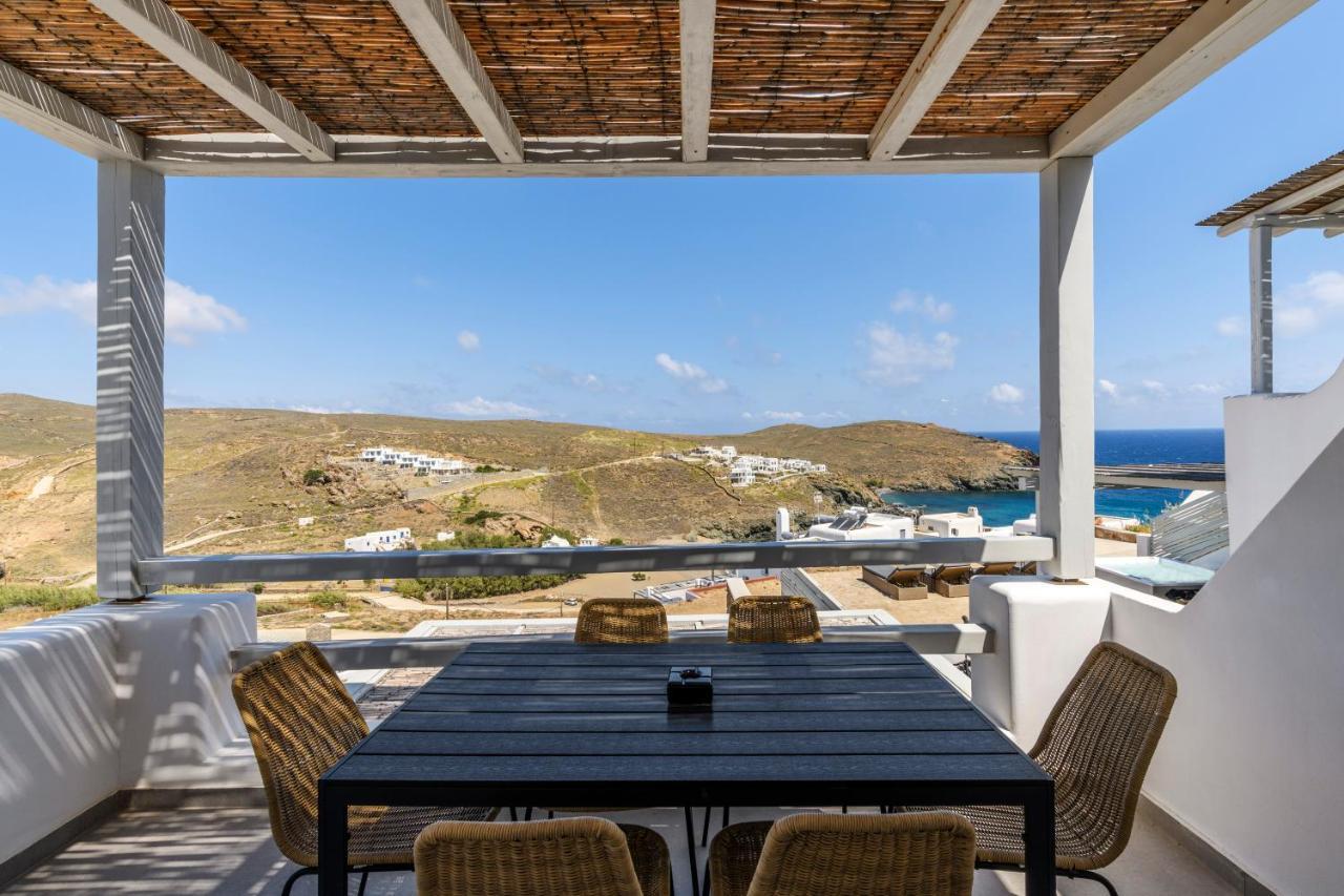 Mykonos Residence Villas & Suites Merchia Beach Exterior foto