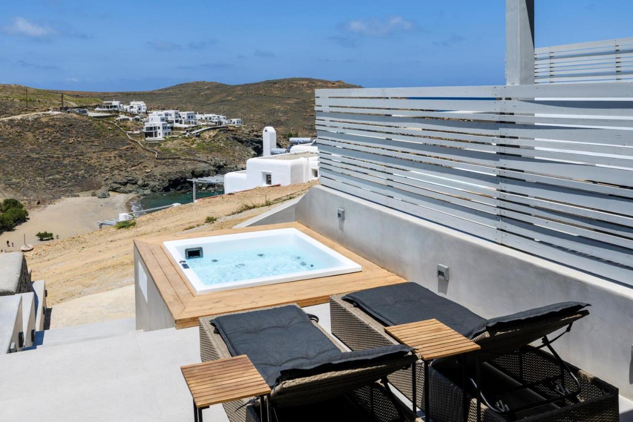 Mykonos Residence Villas & Suites Merchia Beach Exterior foto