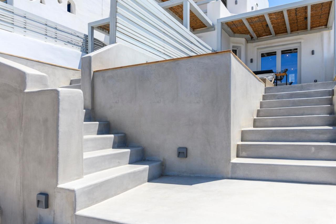 Mykonos Residence Villas & Suites Merchia Beach Exterior foto