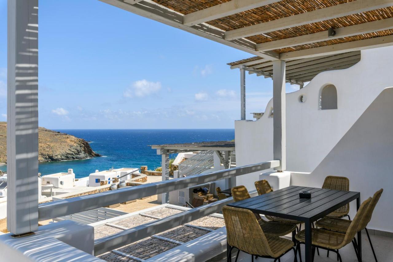 Mykonos Residence Villas & Suites Merchia Beach Exterior foto
