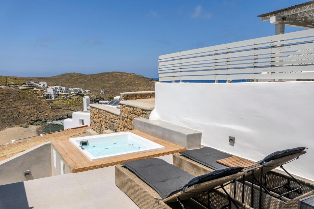 Mykonos Residence Villas & Suites Merchia Beach Exterior foto