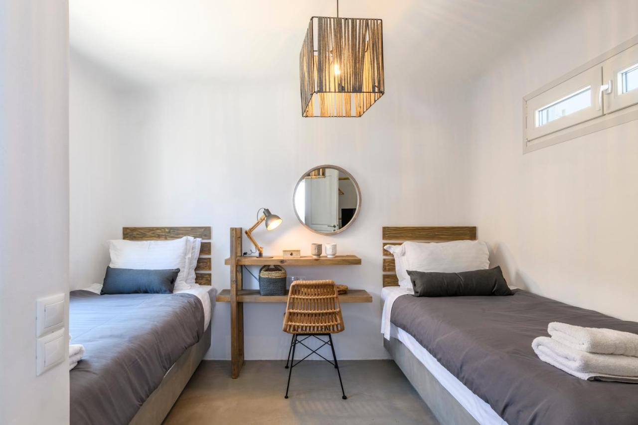 Mykonos Residence Villas & Suites Merchia Beach Exterior foto