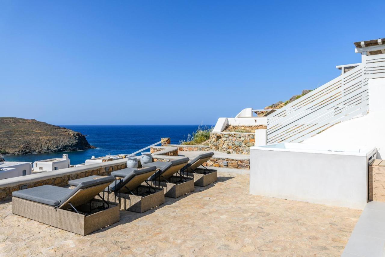 Mykonos Residence Villas & Suites Merchia Beach Exterior foto