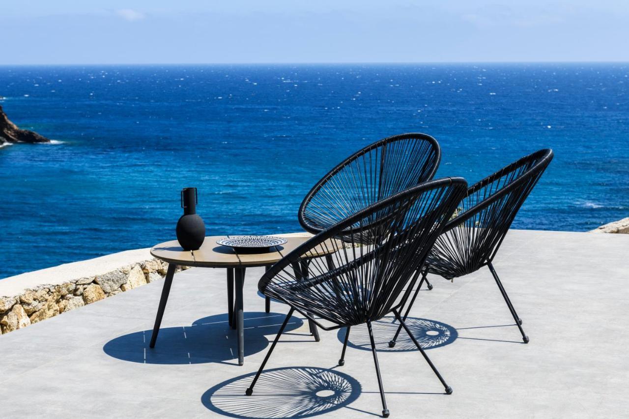 Mykonos Residence Villas & Suites Merchia Beach Exterior foto