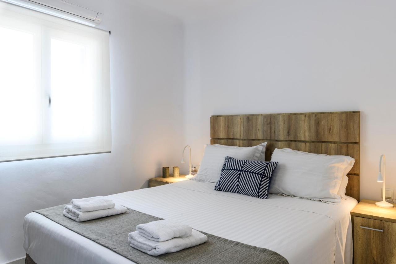 Mykonos Residence Villas & Suites Merchia Beach Exterior foto