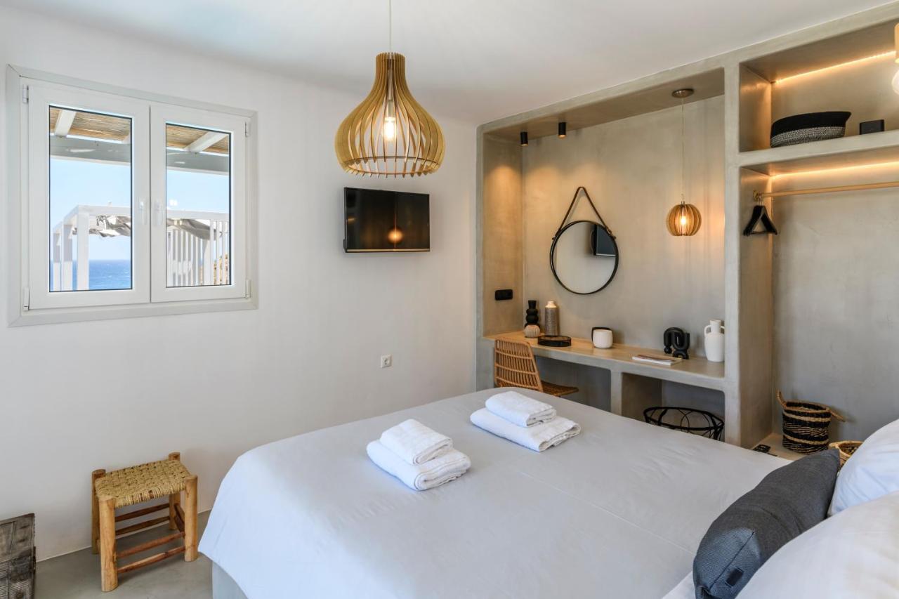Mykonos Residence Villas & Suites Merchia Beach Exterior foto