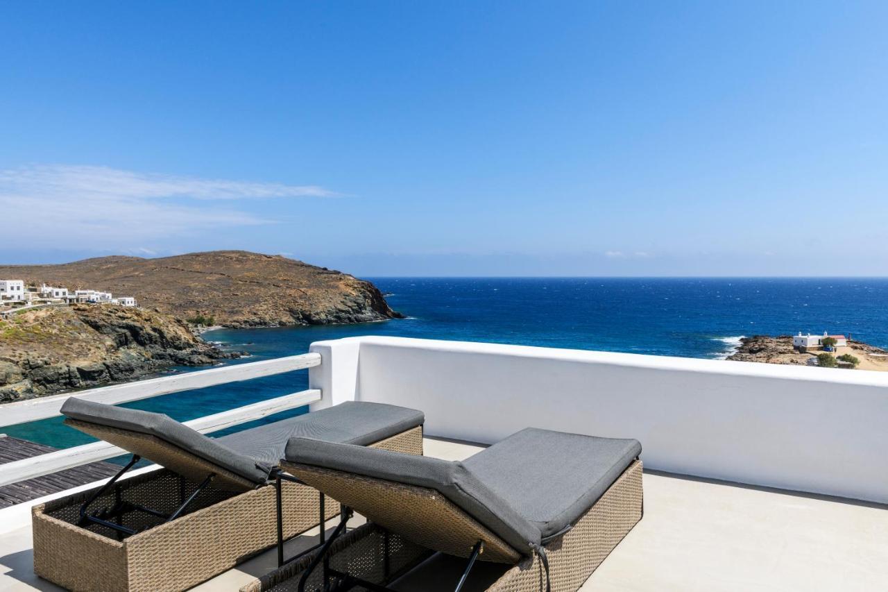 Mykonos Residence Villas & Suites Merchia Beach Exterior foto