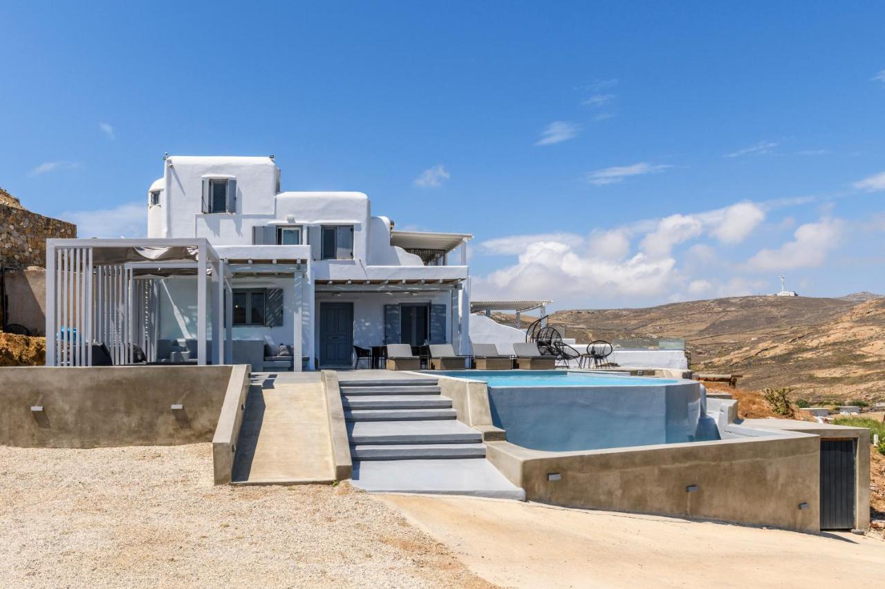 Mykonos Residence Villas & Suites Merchia Beach Exterior foto