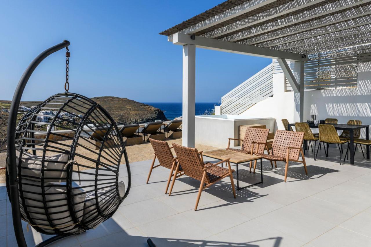 Mykonos Residence Villas & Suites Merchia Beach Exterior foto