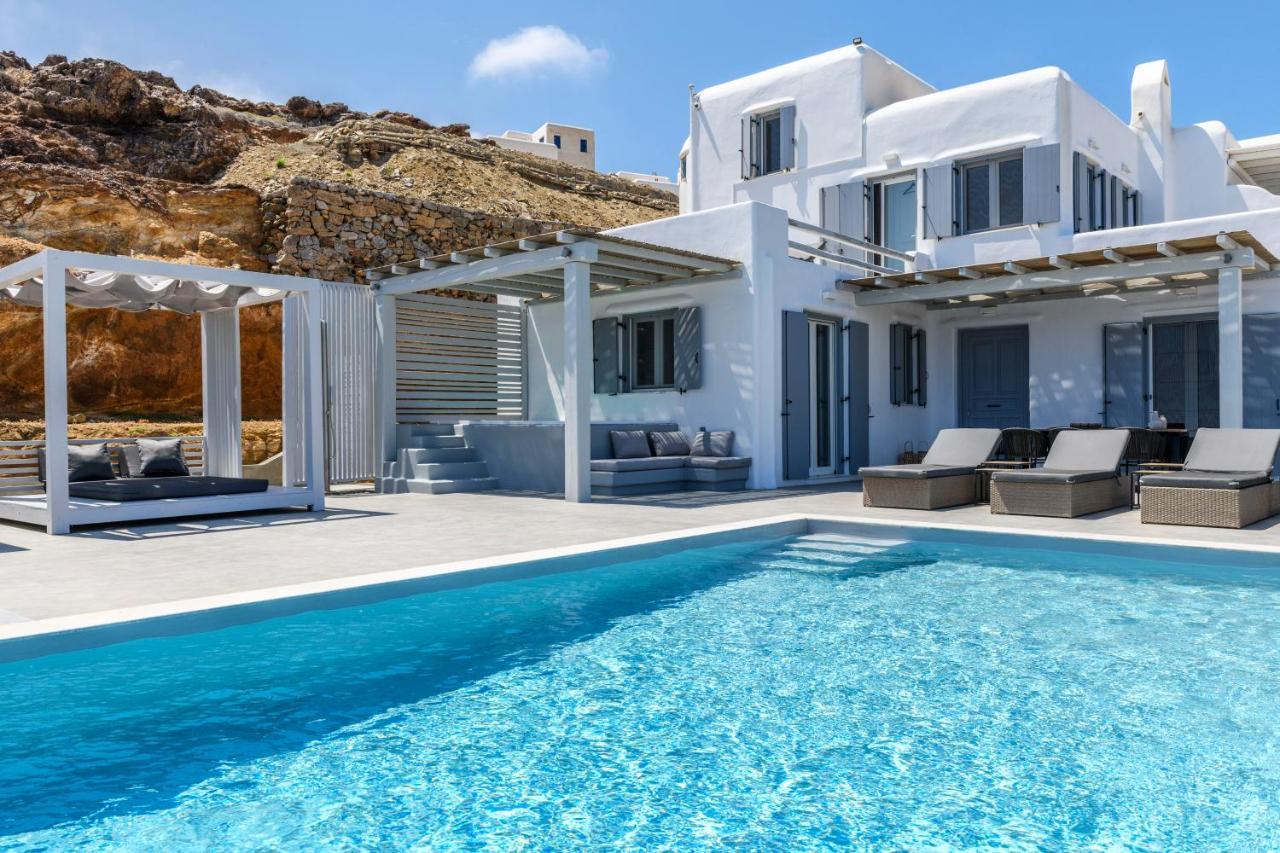Mykonos Residence Villas & Suites Merchia Beach Exterior foto
