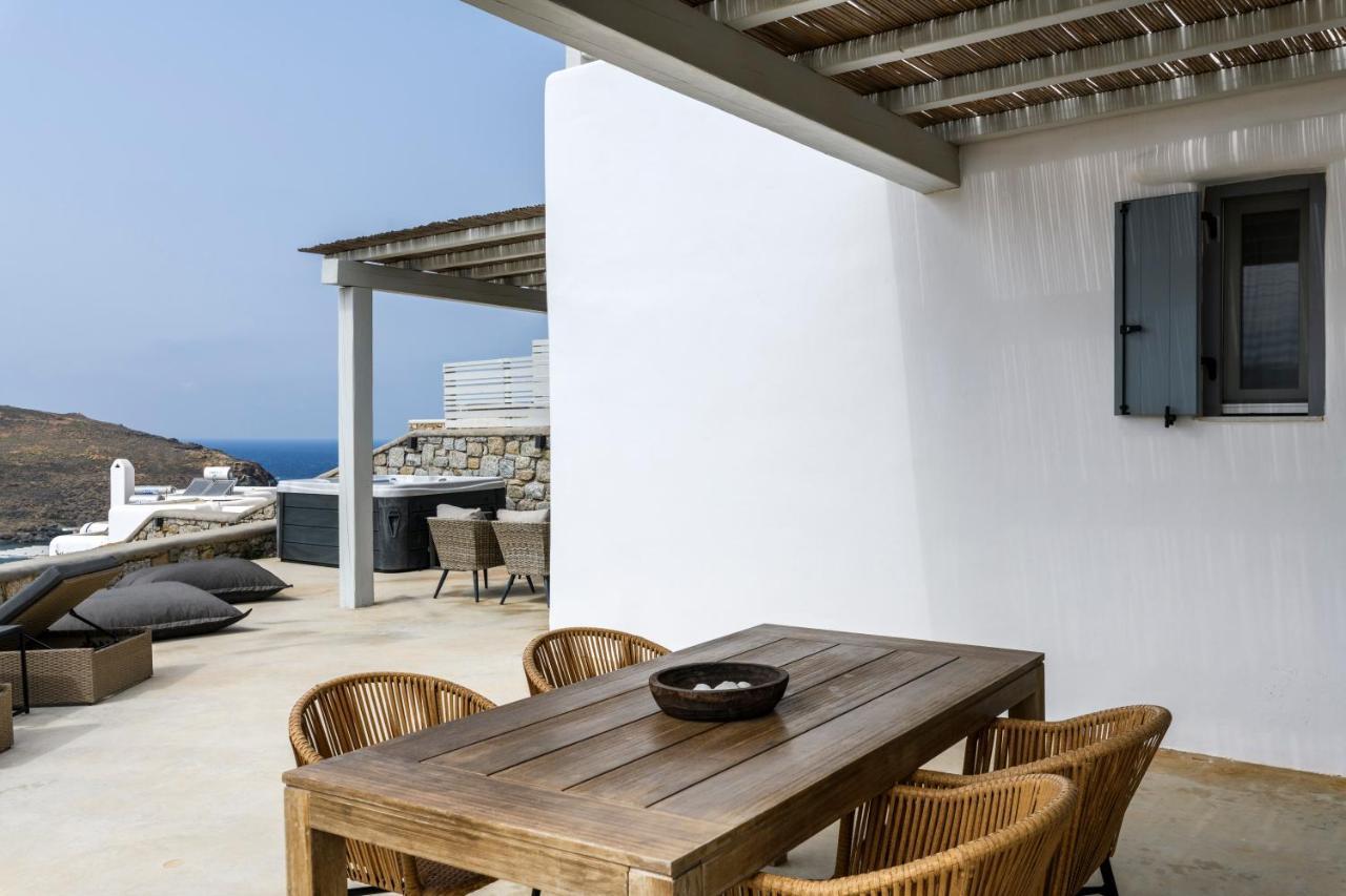 Mykonos Residence Villas & Suites Merchia Beach Exterior foto